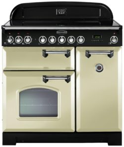 Rangemaster Classic 90cm Induction Range Cooker - Cream.